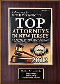 New Jersey Magazine Top Attorneys 2012